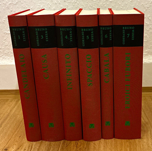 Felix meiner giordano bruno - meiner,