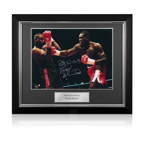 Von frank bruno signiertes - frank,